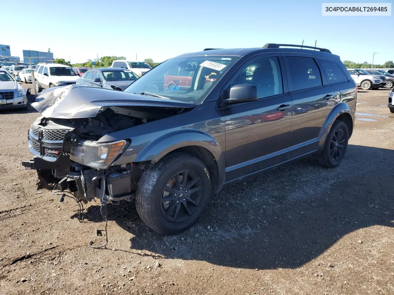 3C4PDCAB6LT269485 2020 Dodge Journey Se