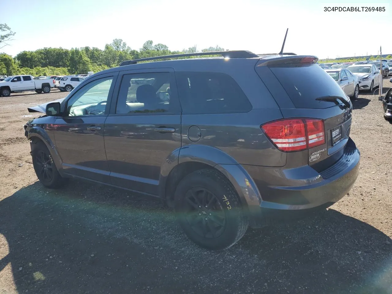 2020 Dodge Journey Se VIN: 3C4PDCAB6LT269485 Lot: 57656304