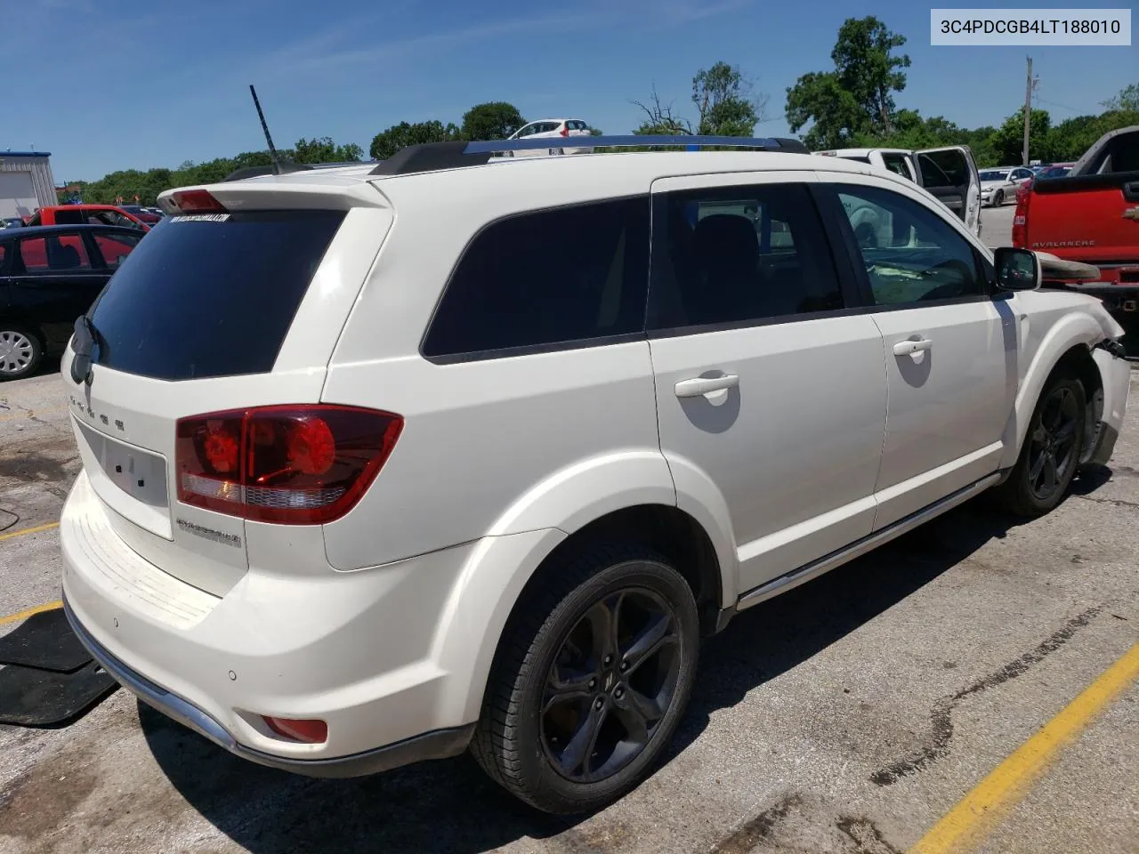 2020 Dodge Journey Crossroad VIN: 3C4PDCGB4LT188010 Lot: 58029644