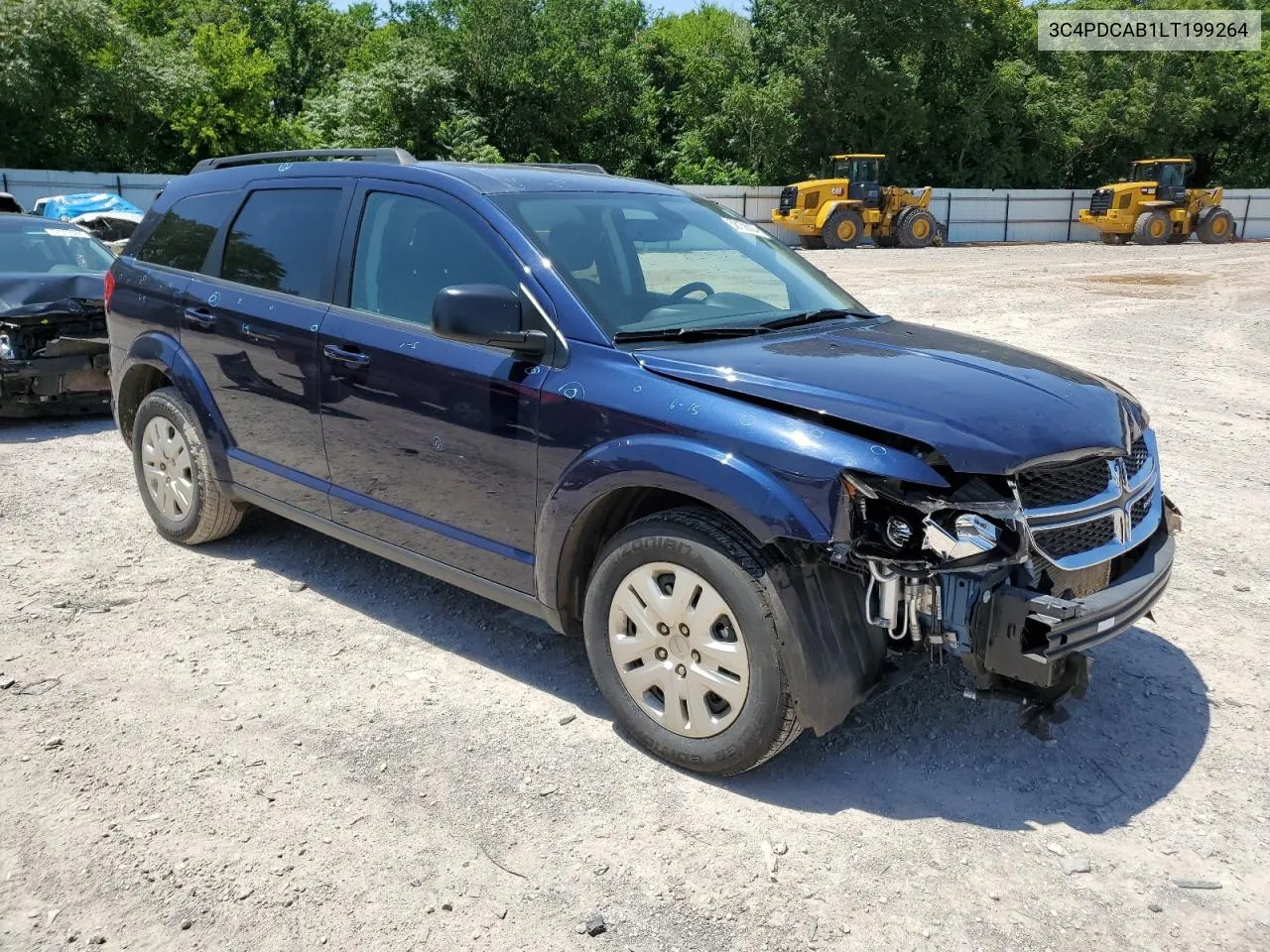 2020 Dodge Journey Se VIN: 3C4PDCAB1LT199264 Lot: 58136004