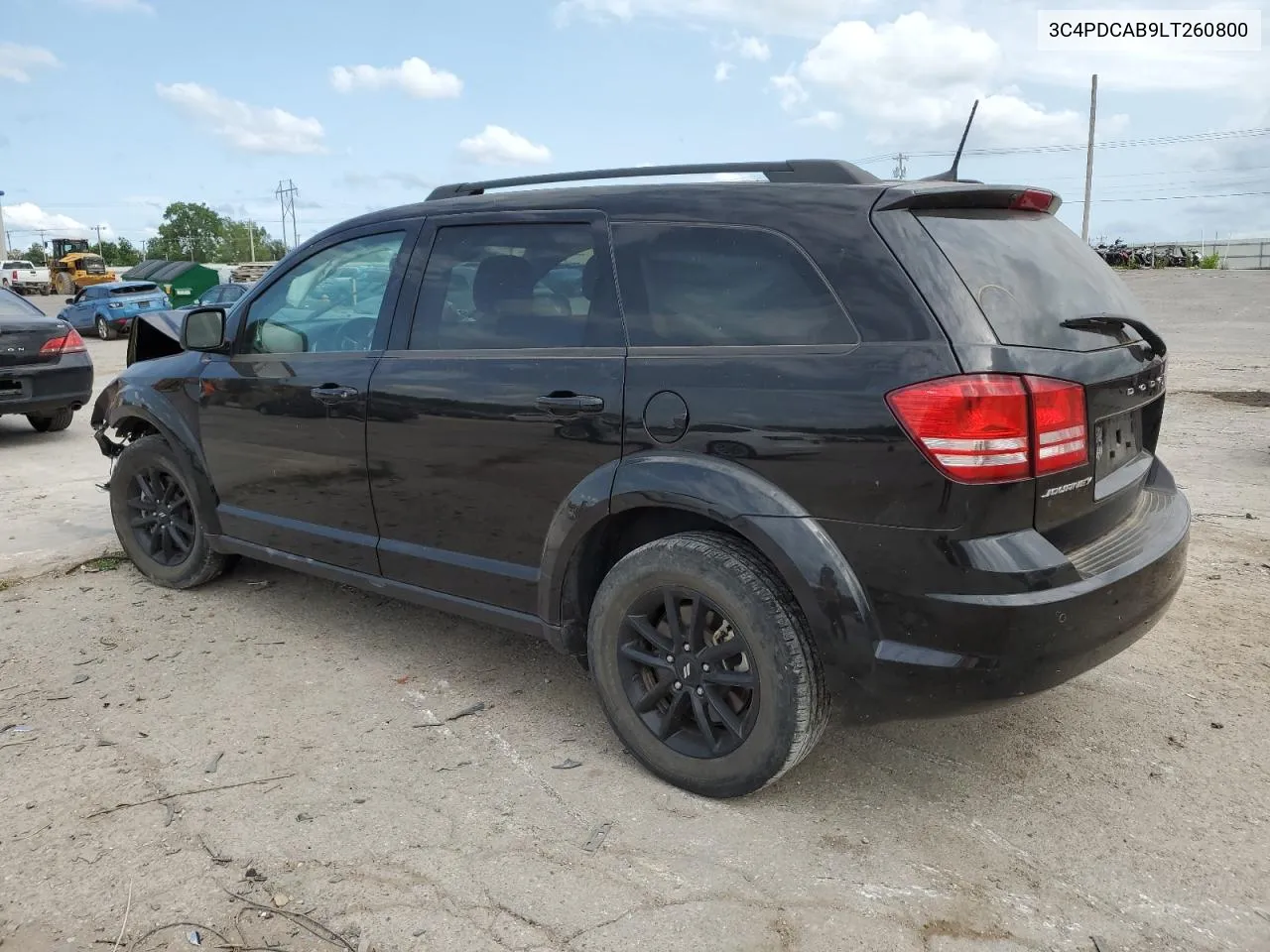 2020 Dodge Journey Se VIN: 3C4PDCAB9LT260800 Lot: 59374944