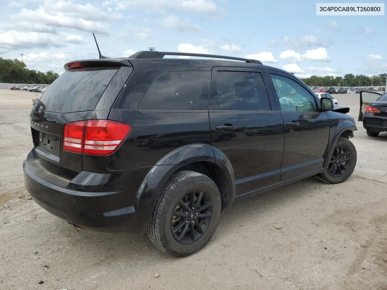 2020 Dodge Journey Se VIN: 3C4PDCAB9LT260800 Lot: 59374944