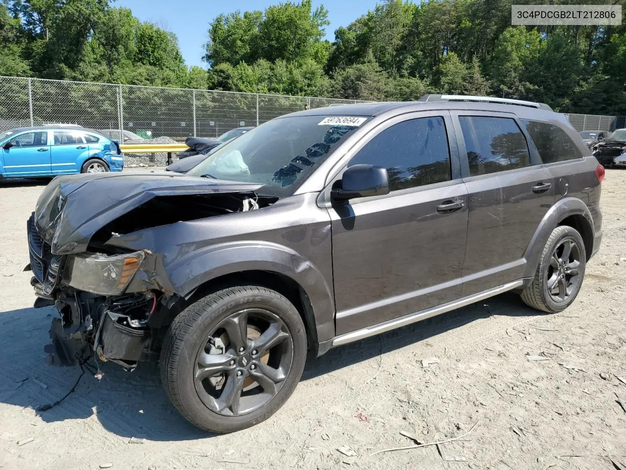 3C4PDCGB2LT212806 2020 Dodge Journey Crossroad