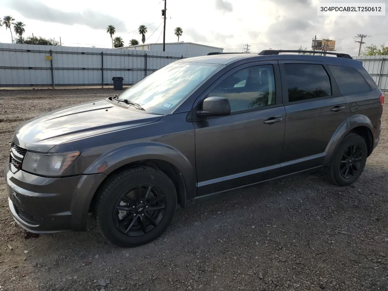 2020 Dodge Journey Se VIN: 3C4PDCAB2LT250612 Lot: 60756464