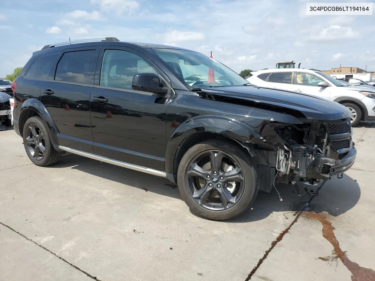 2020 Dodge Journey Crossroad VIN: 3C4PDCGB6LT194164 Lot: 61318184