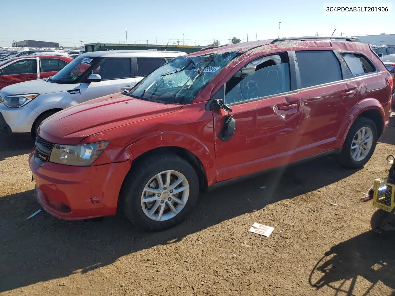 2020 Dodge Journey Se VIN: 3C4PDCAB5LT201906 Lot: 61406804