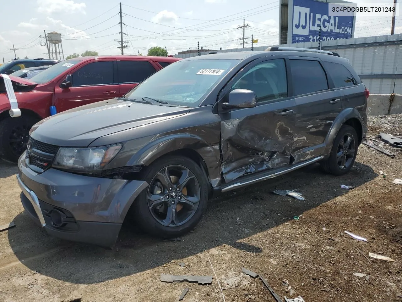 3C4PDCGB5LT201248 2020 Dodge Journey Crossroad