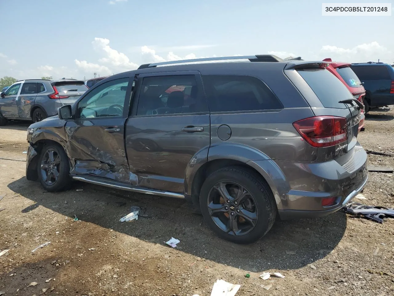 2020 Dodge Journey Crossroad VIN: 3C4PDCGB5LT201248 Lot: 62171804