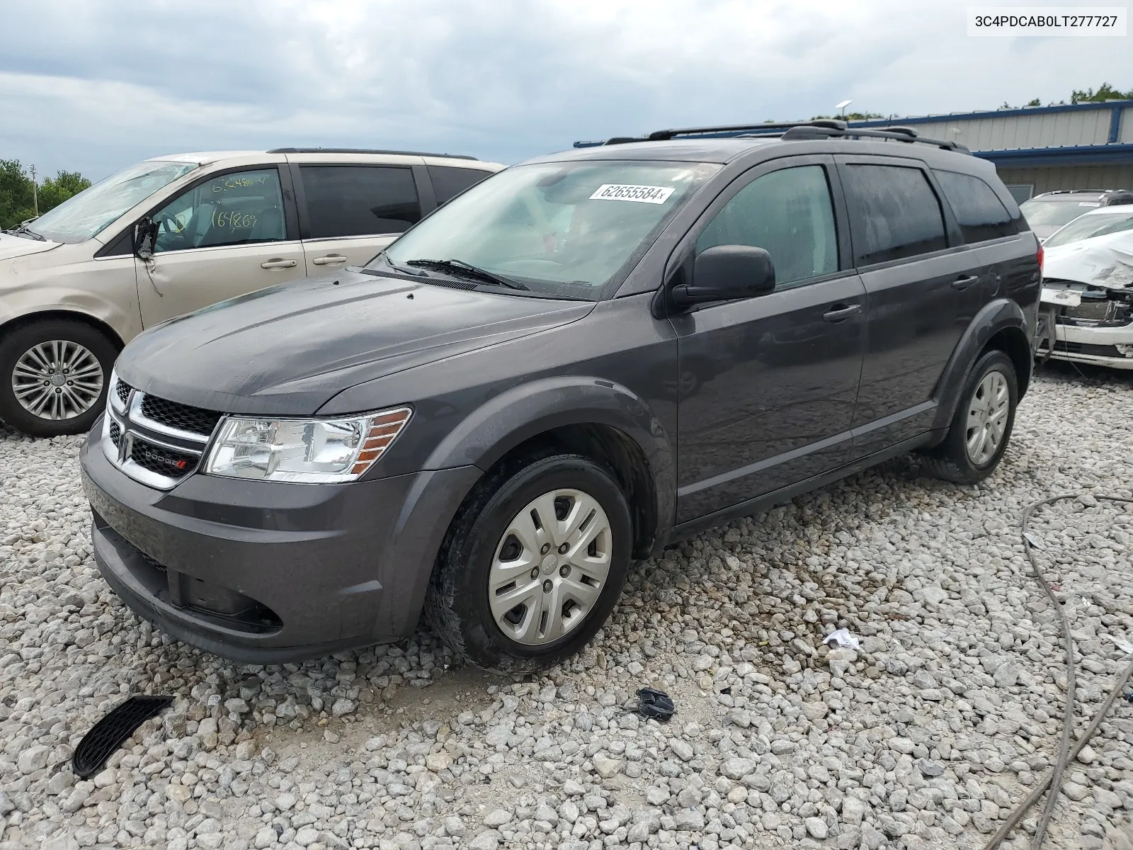 2020 Dodge Journey Se VIN: 3C4PDCAB0LT277727 Lot: 62655584