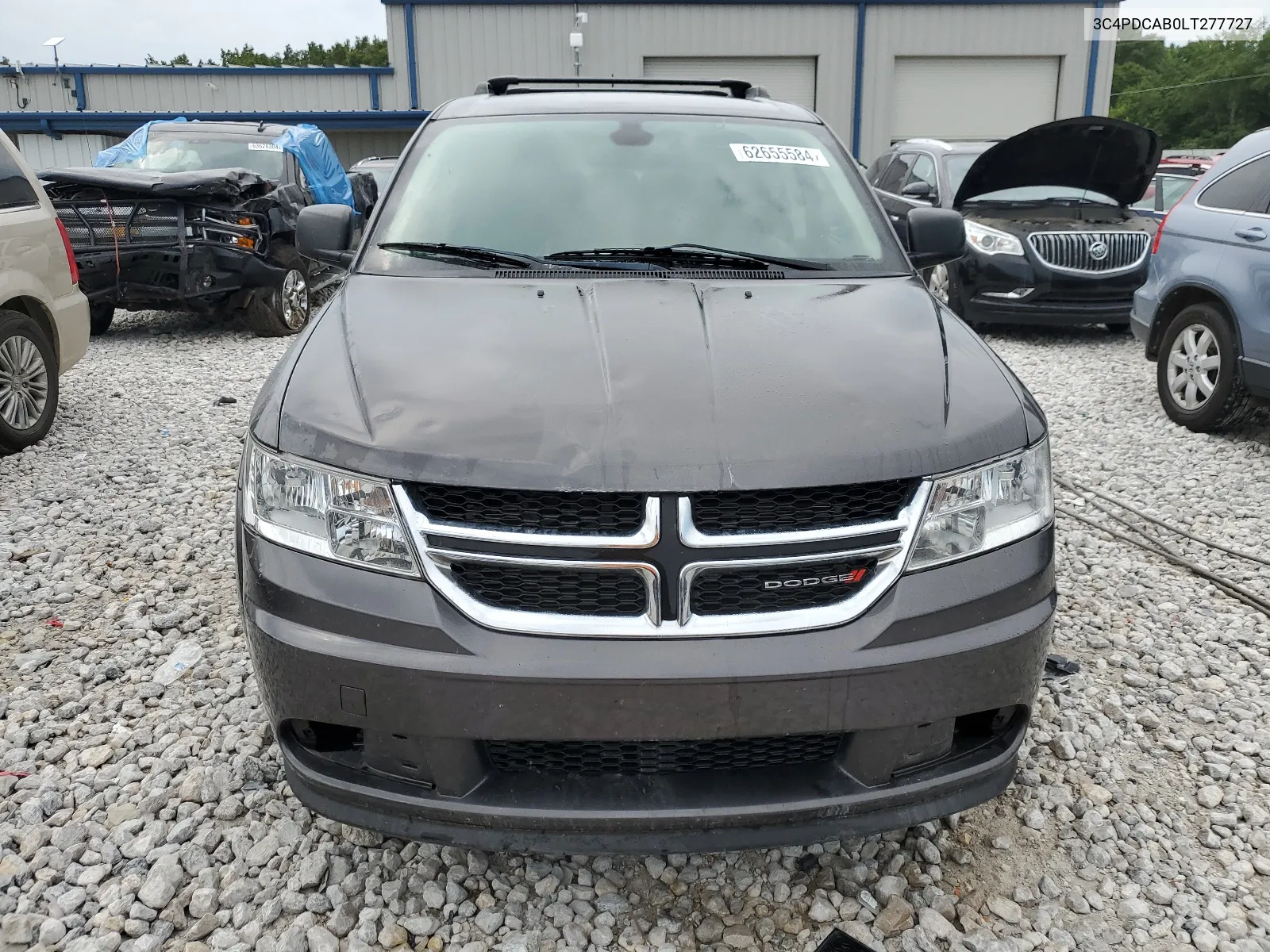 2020 Dodge Journey Se VIN: 3C4PDCAB0LT277727 Lot: 62655584