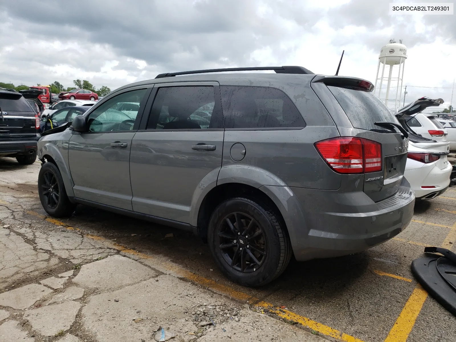 2020 Dodge Journey Se VIN: 3C4PDCAB2LT249301 Lot: 63243224