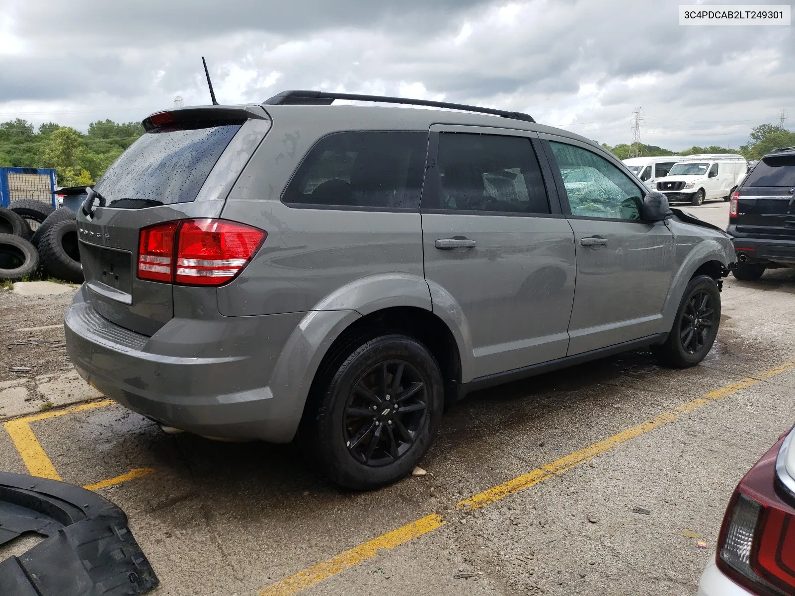 2020 Dodge Journey Se VIN: 3C4PDCAB2LT249301 Lot: 63243224