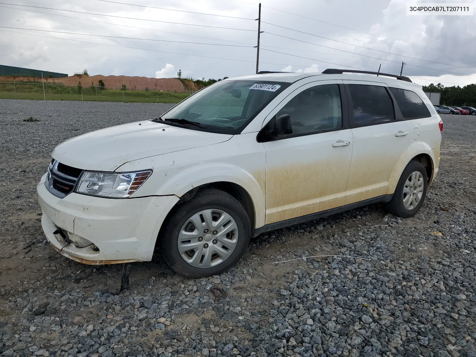 3C4PDCAB7LT207111 2020 Dodge Journey Se