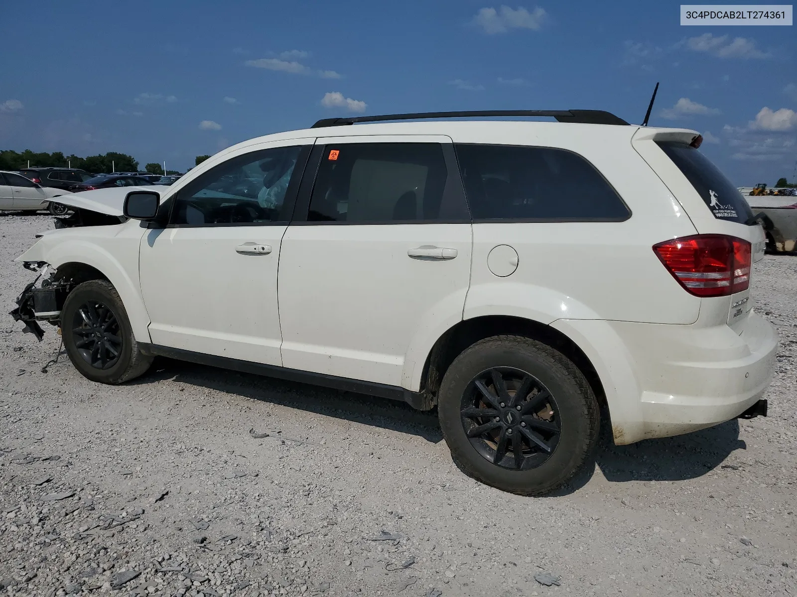 2020 Dodge Journey Se VIN: 3C4PDCAB2LT274361 Lot: 64198064