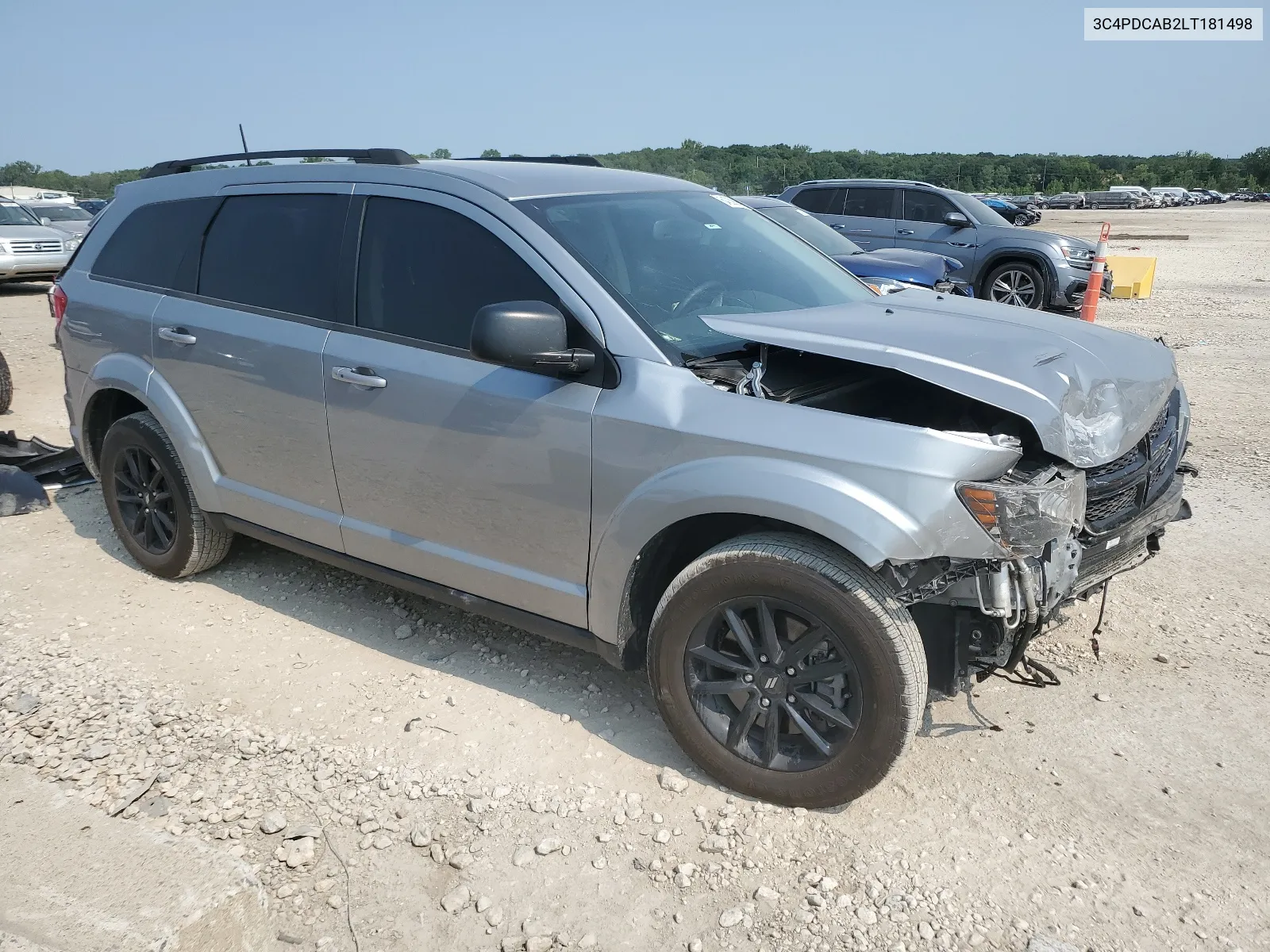 2020 Dodge Journey Se VIN: 3C4PDCAB2LT181498 Lot: 64239064