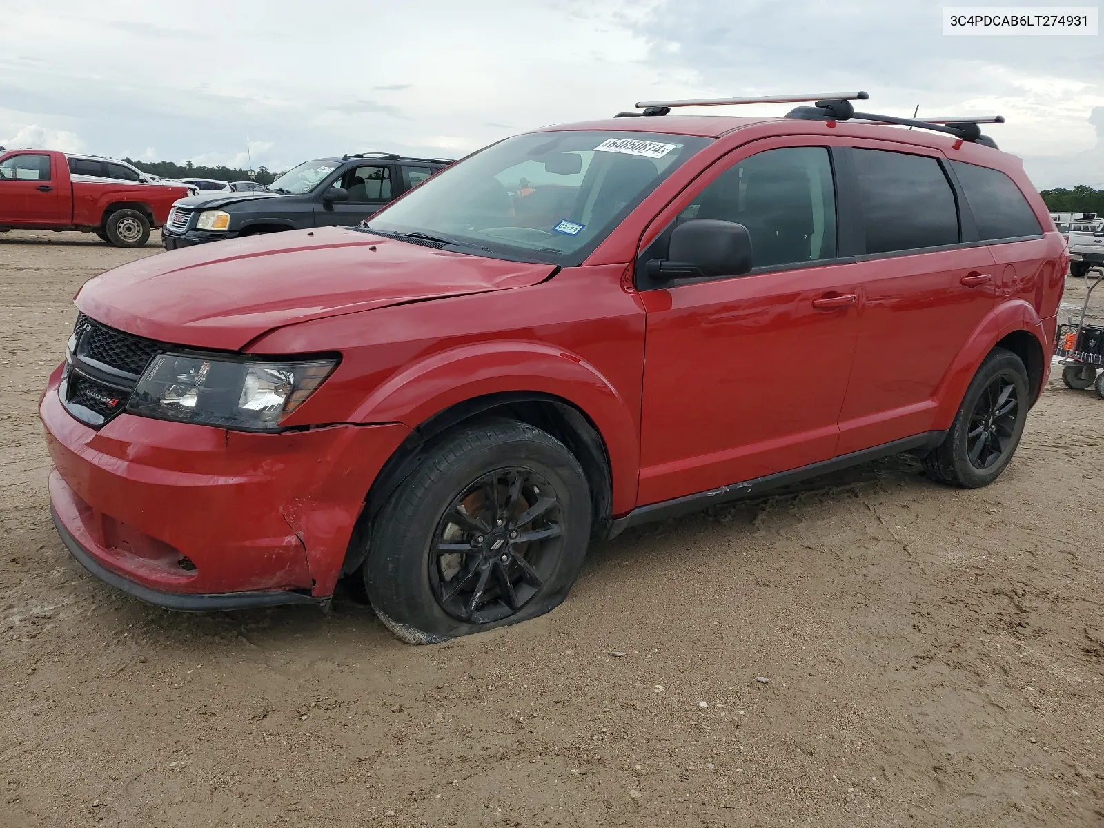 3C4PDCAB6LT274931 2020 Dodge Journey Se