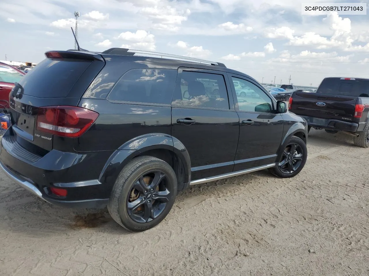 2020 Dodge Journey Crossroad VIN: 3C4PDCGB7LT271043 Lot: 65234724