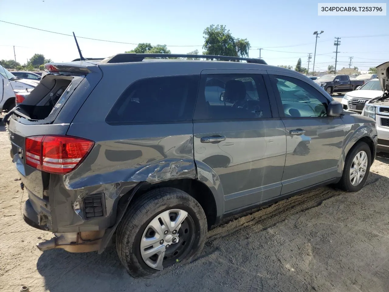 2020 Dodge Journey Se VIN: 3C4PDCAB9LT253796 Lot: 65488784