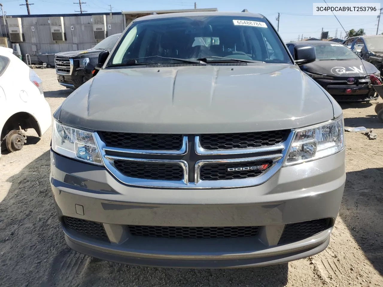 2020 Dodge Journey Se VIN: 3C4PDCAB9LT253796 Lot: 65488784