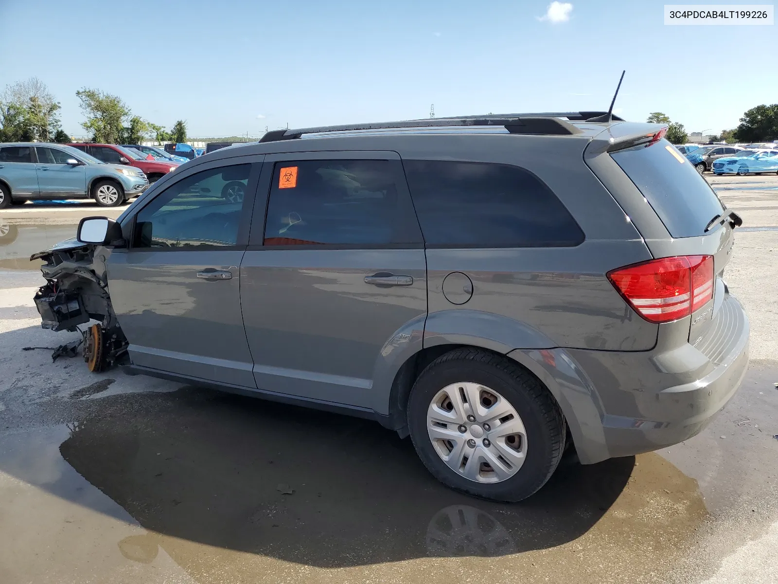 2020 Dodge Journey Se VIN: 3C4PDCAB4LT199226 Lot: 65596324