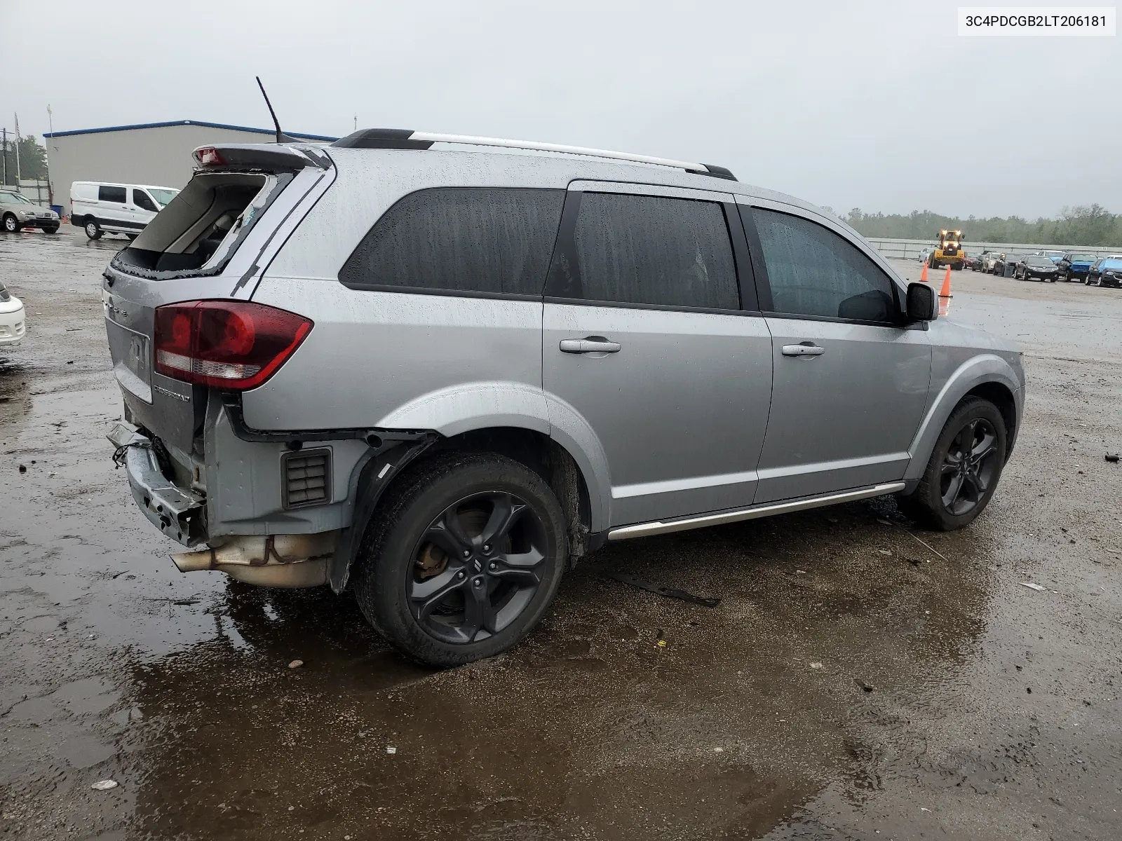 2020 Dodge Journey Crossroad VIN: 3C4PDCGB2LT206181 Lot: 66328764