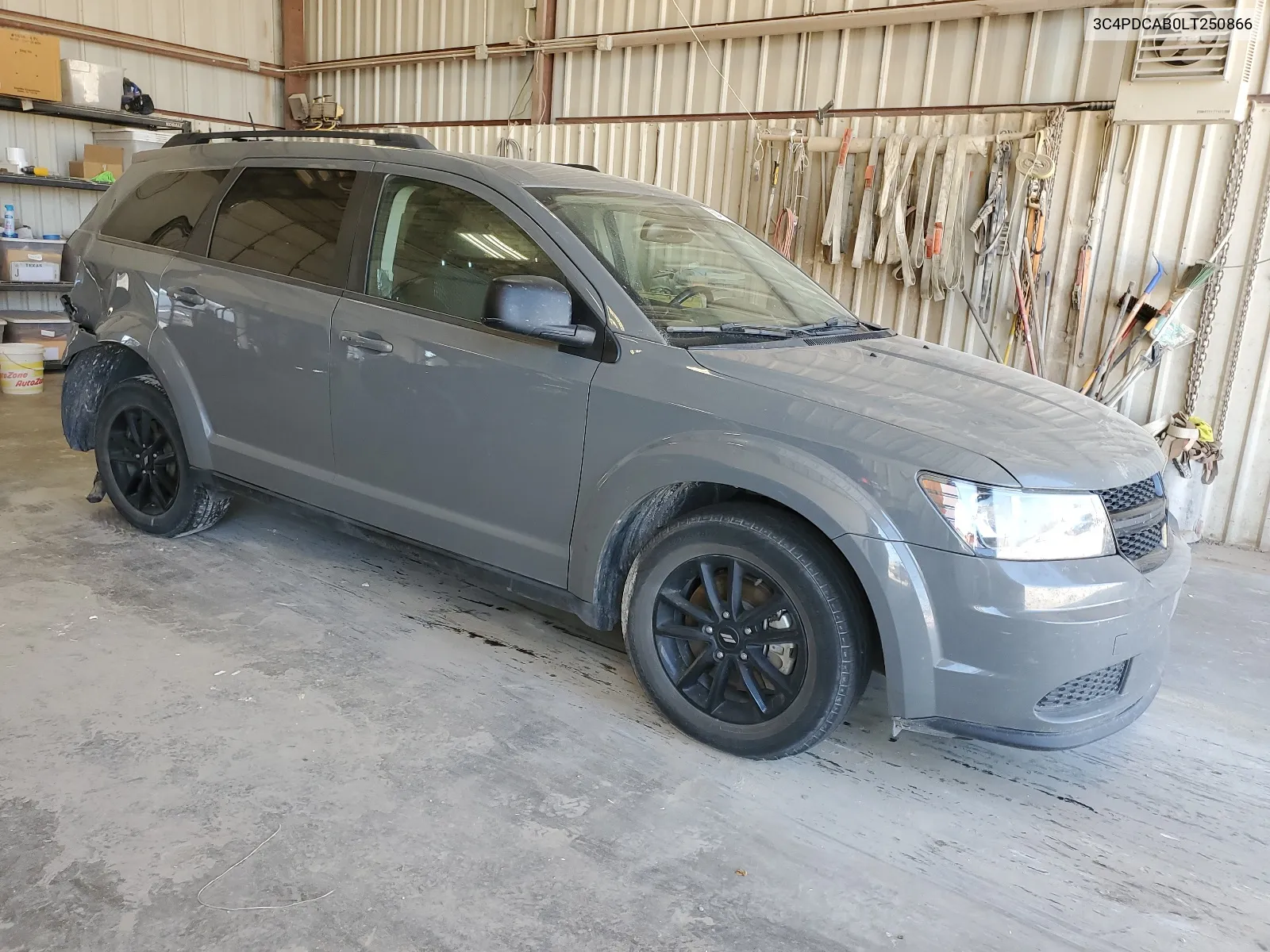 2020 Dodge Journey Se VIN: 3C4PDCAB0LT250866 Lot: 66411514