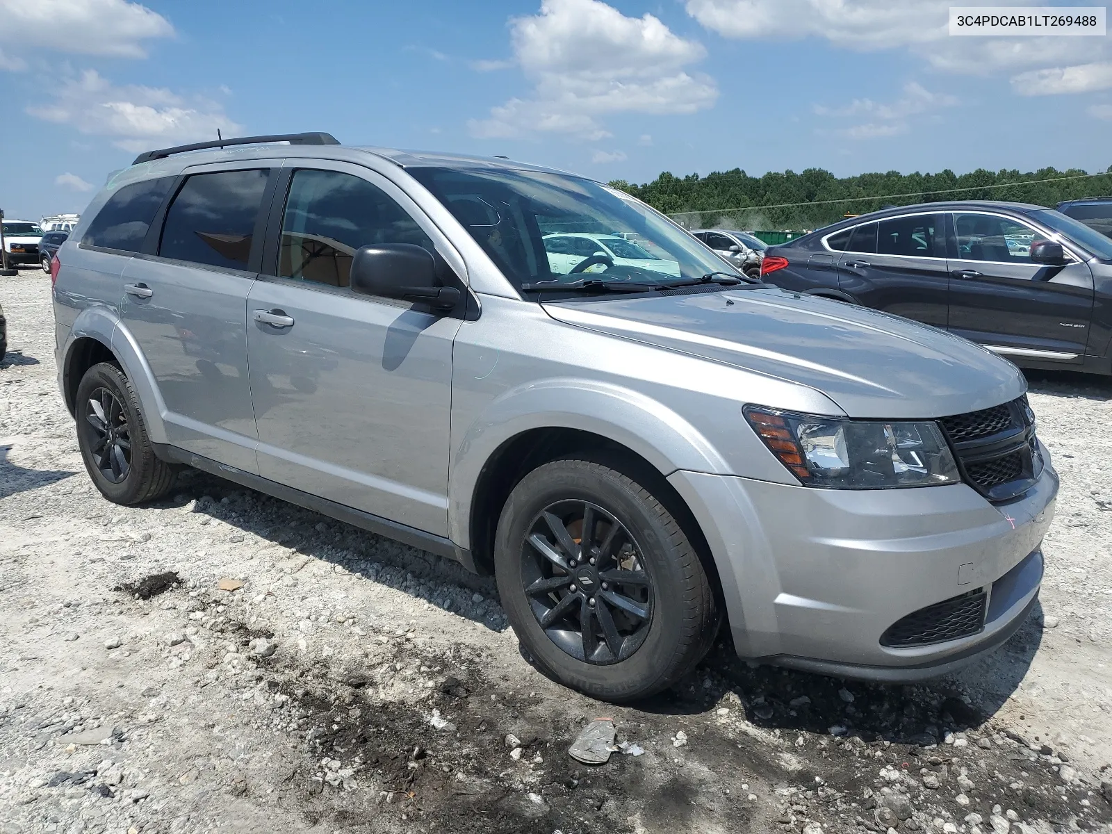 2020 Dodge Journey Se VIN: 3C4PDCAB1LT269488 Lot: 66595654