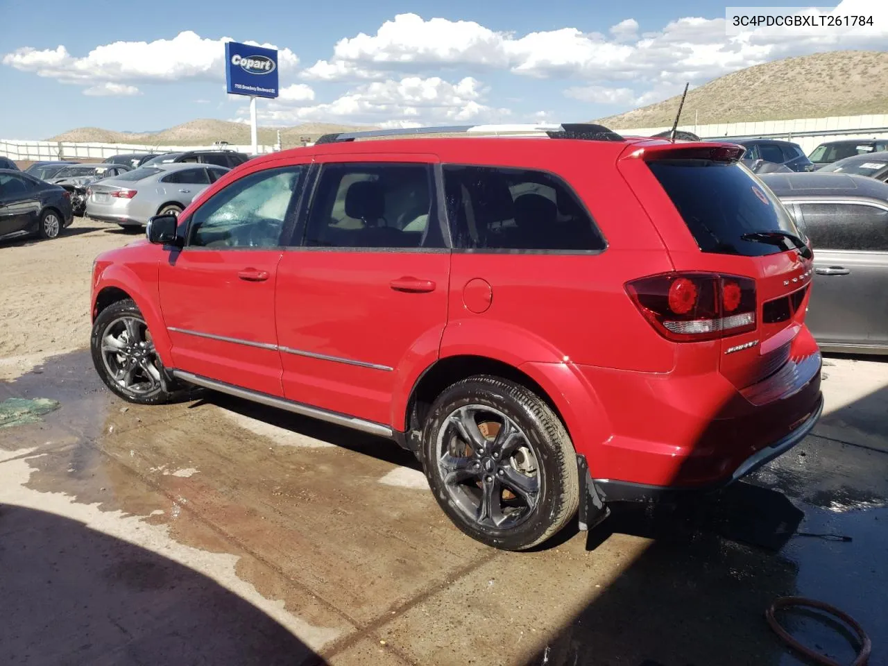 2020 Dodge Journey Crossroad VIN: 3C4PDCGBXLT261784 Lot: 66660894