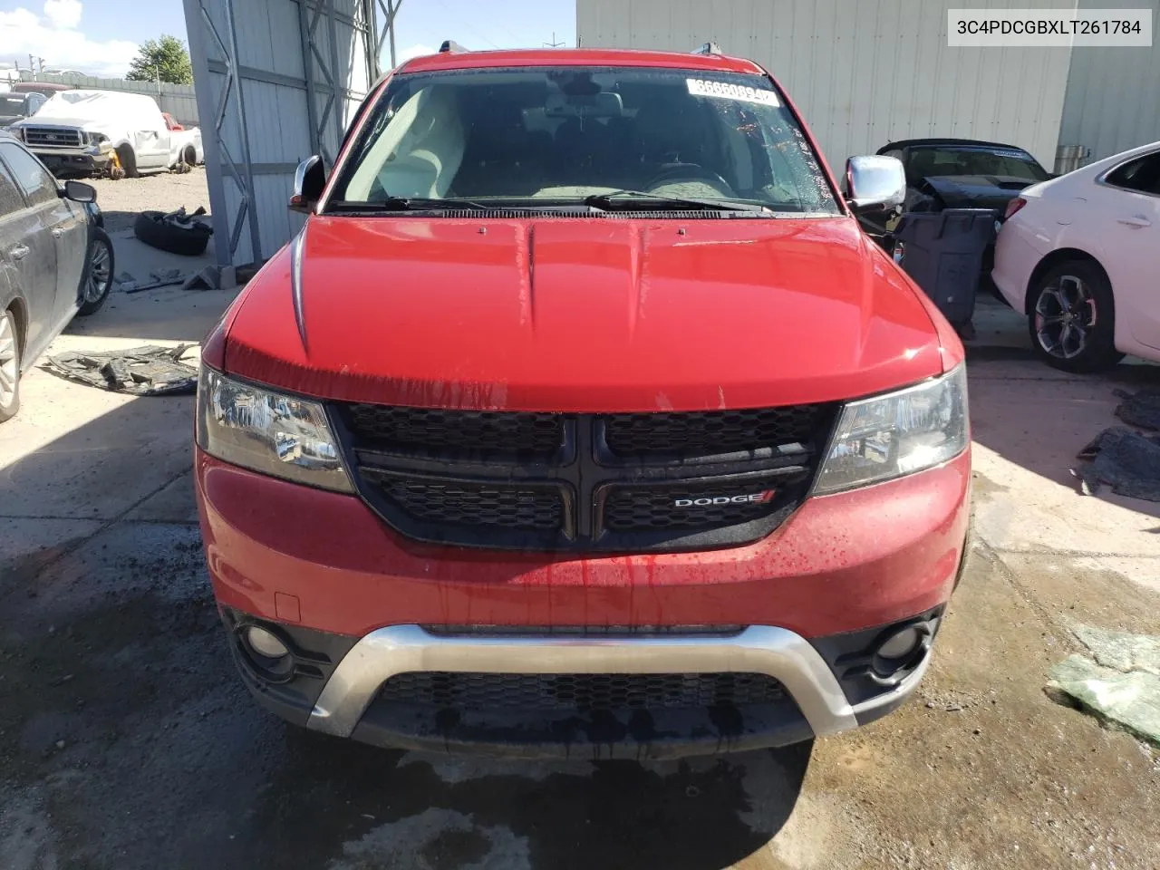 2020 Dodge Journey Crossroad VIN: 3C4PDCGBXLT261784 Lot: 66660894