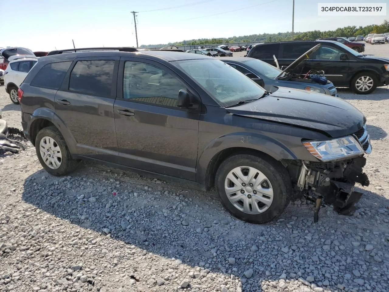 2020 Dodge Journey Se VIN: 3C4PDCAB3LT232197 Lot: 67137244