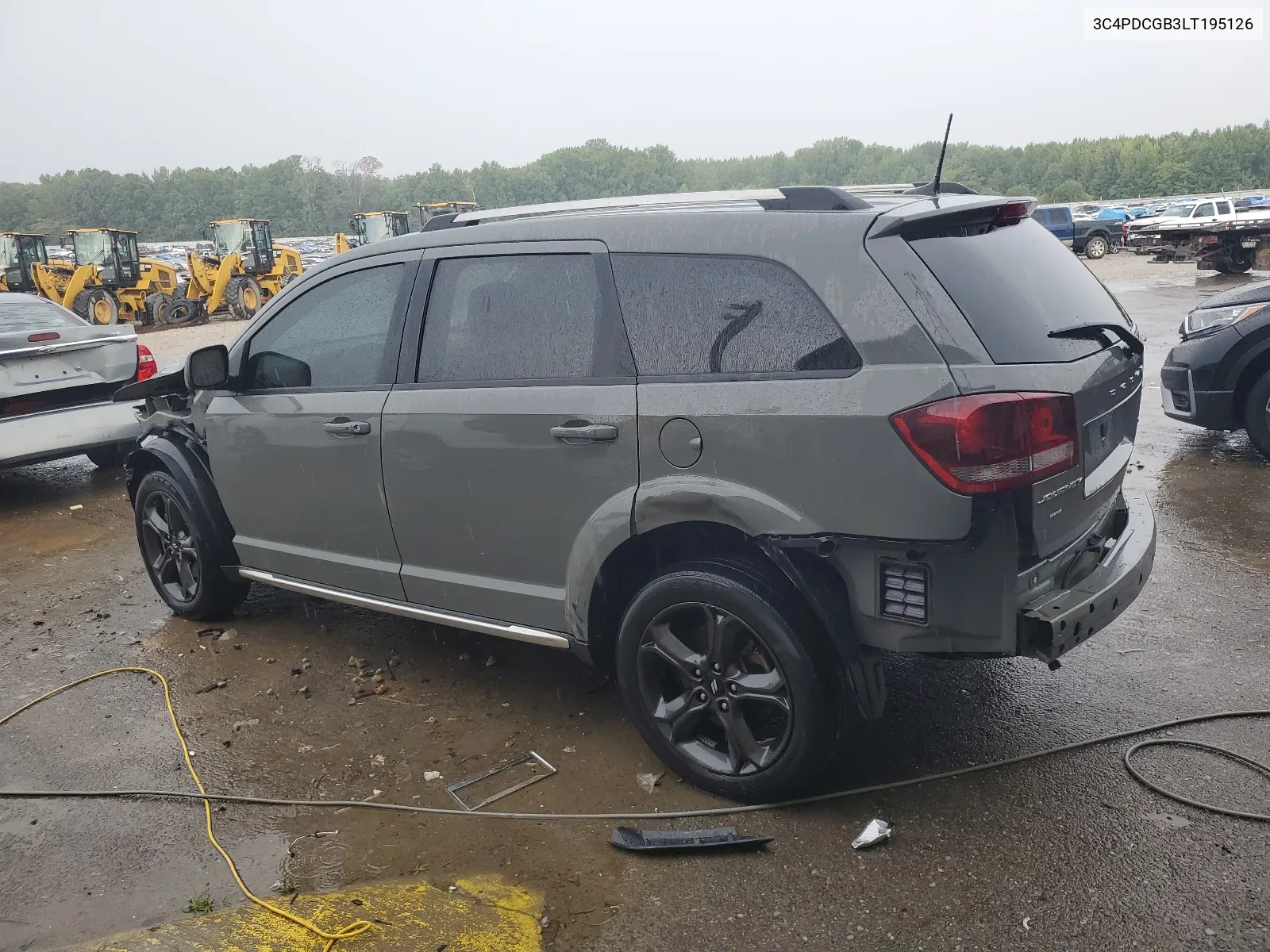 2020 Dodge Journey Crossroad VIN: 3C4PDCGB3LT195126 Lot: 67248444