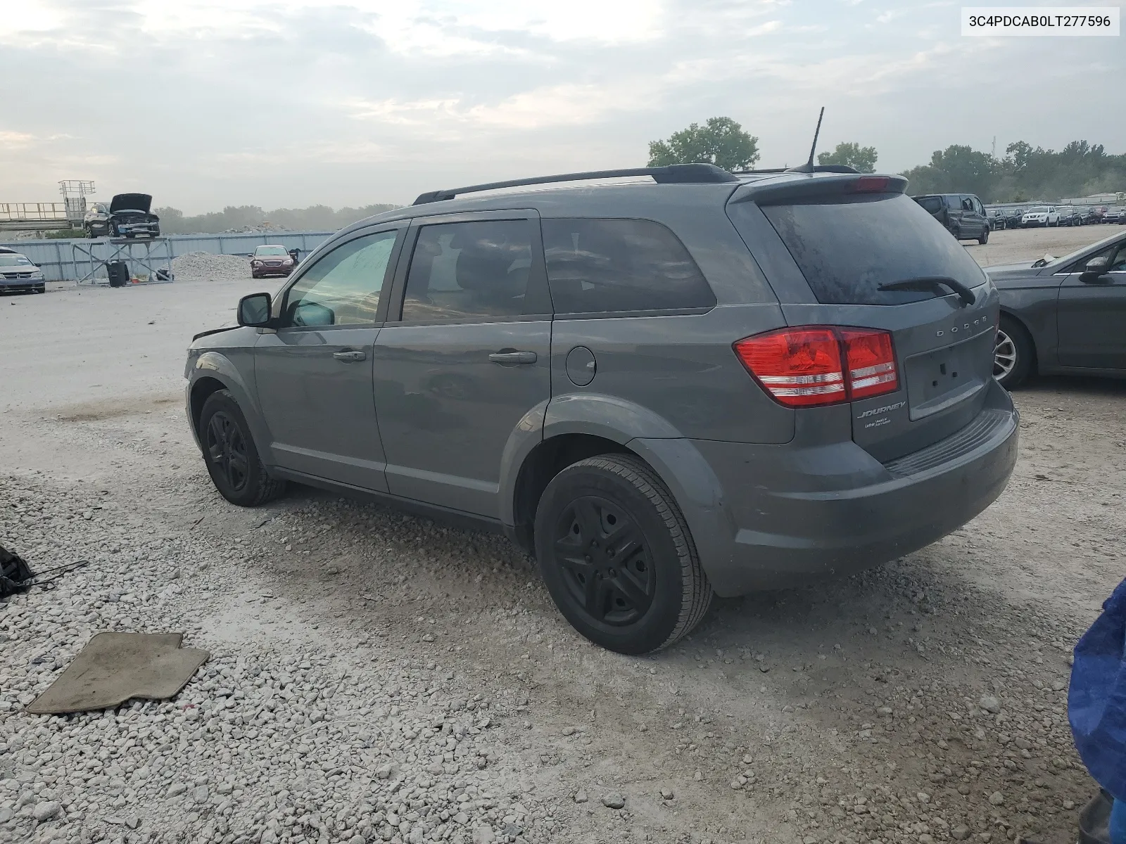 2020 Dodge Journey Se VIN: 3C4PDCAB0LT277596 Lot: 67685794