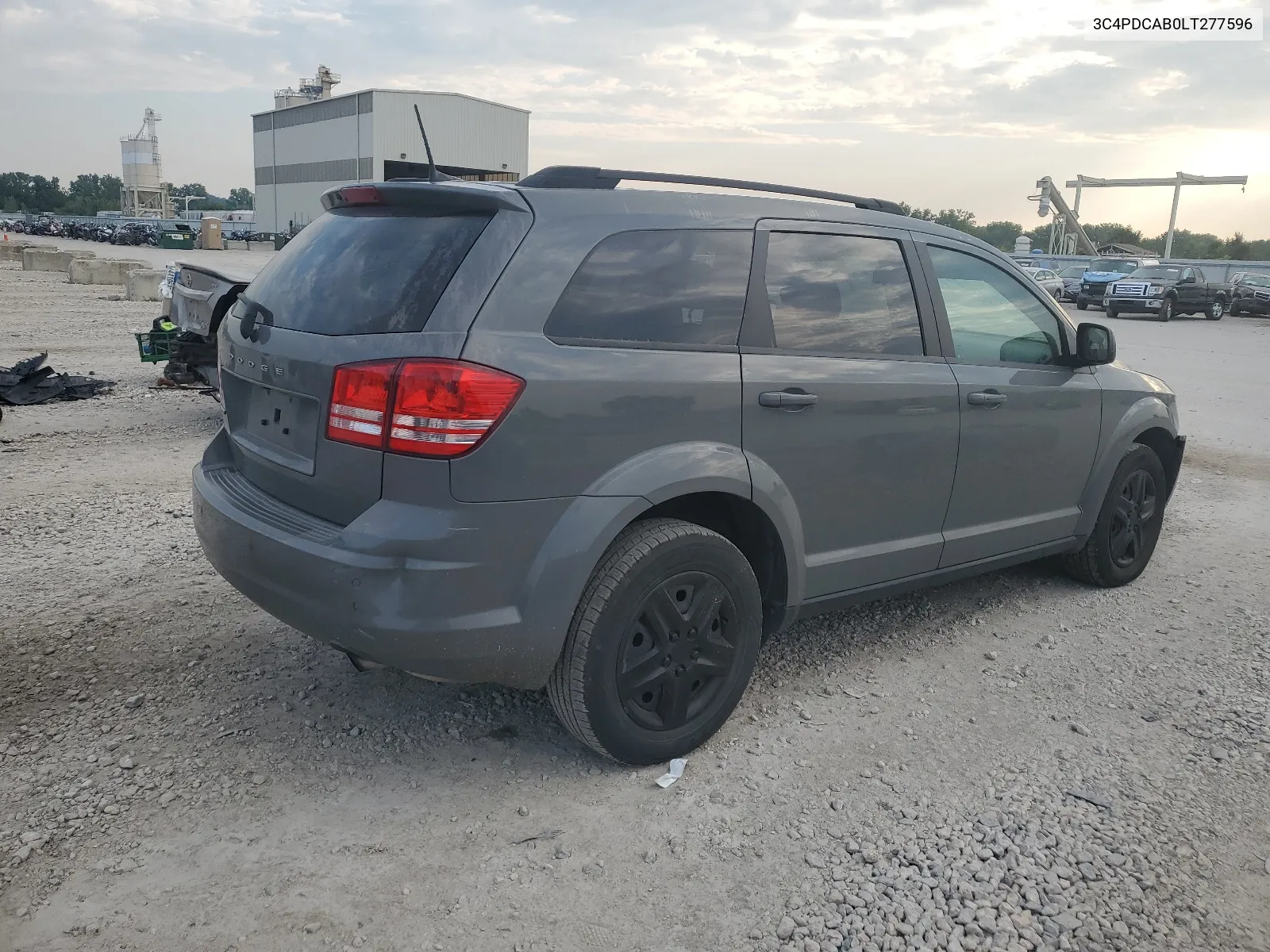 2020 Dodge Journey Se VIN: 3C4PDCAB0LT277596 Lot: 67685794