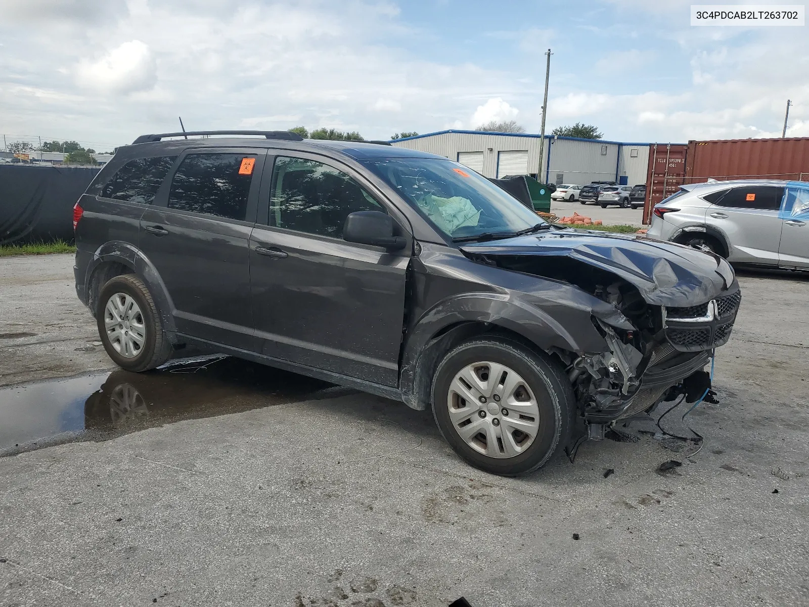 2020 Dodge Journey Se VIN: 3C4PDCAB2LT263702 Lot: 67934564