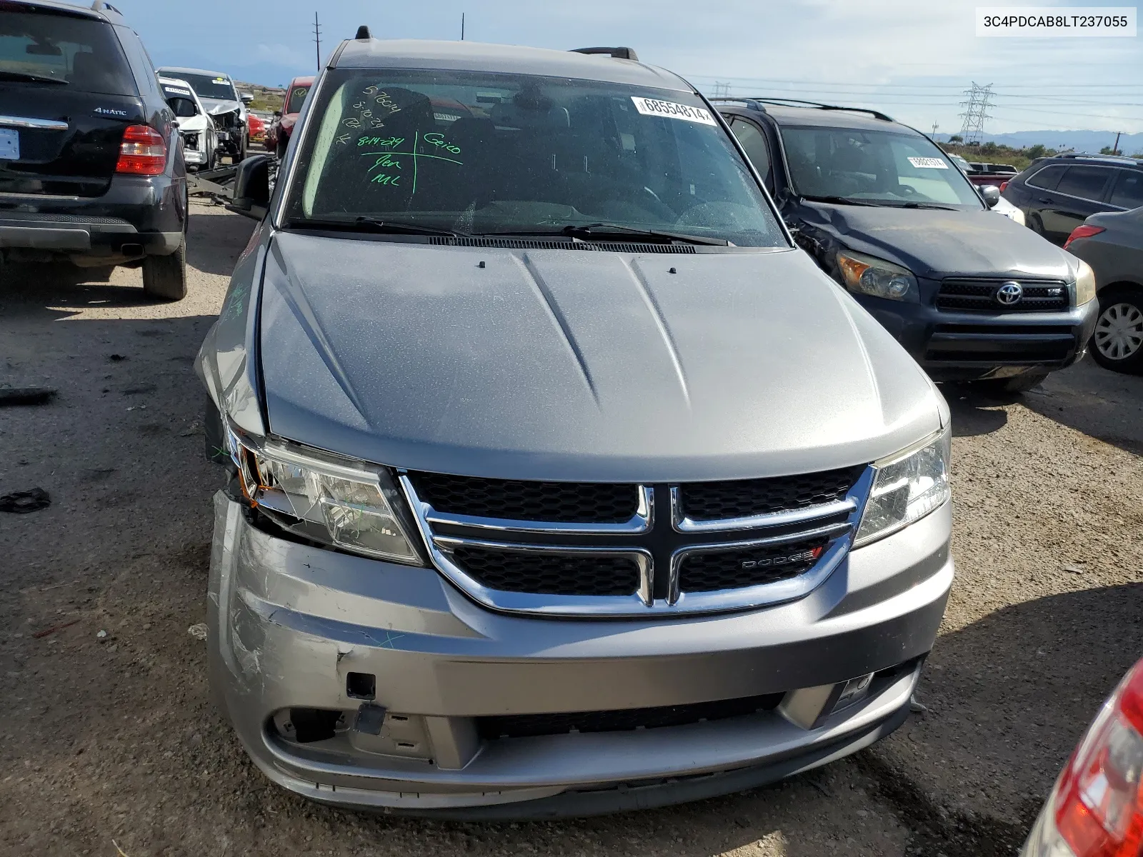 3C4PDCAB8LT237055 2020 Dodge Journey Se