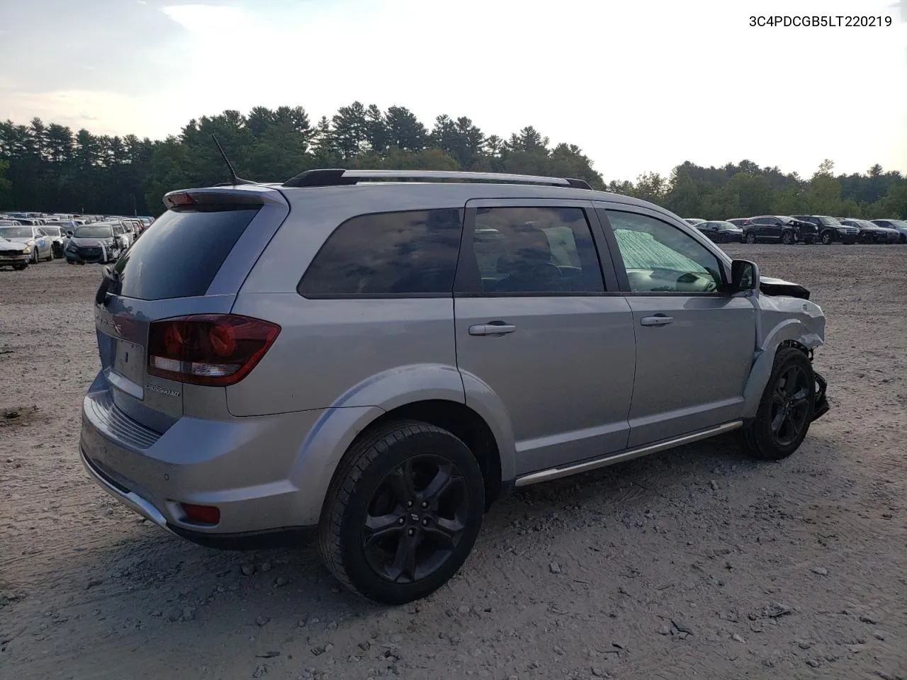 2020 Dodge Journey Crossroad VIN: 3C4PDCGB5LT220219 Lot: 68725154