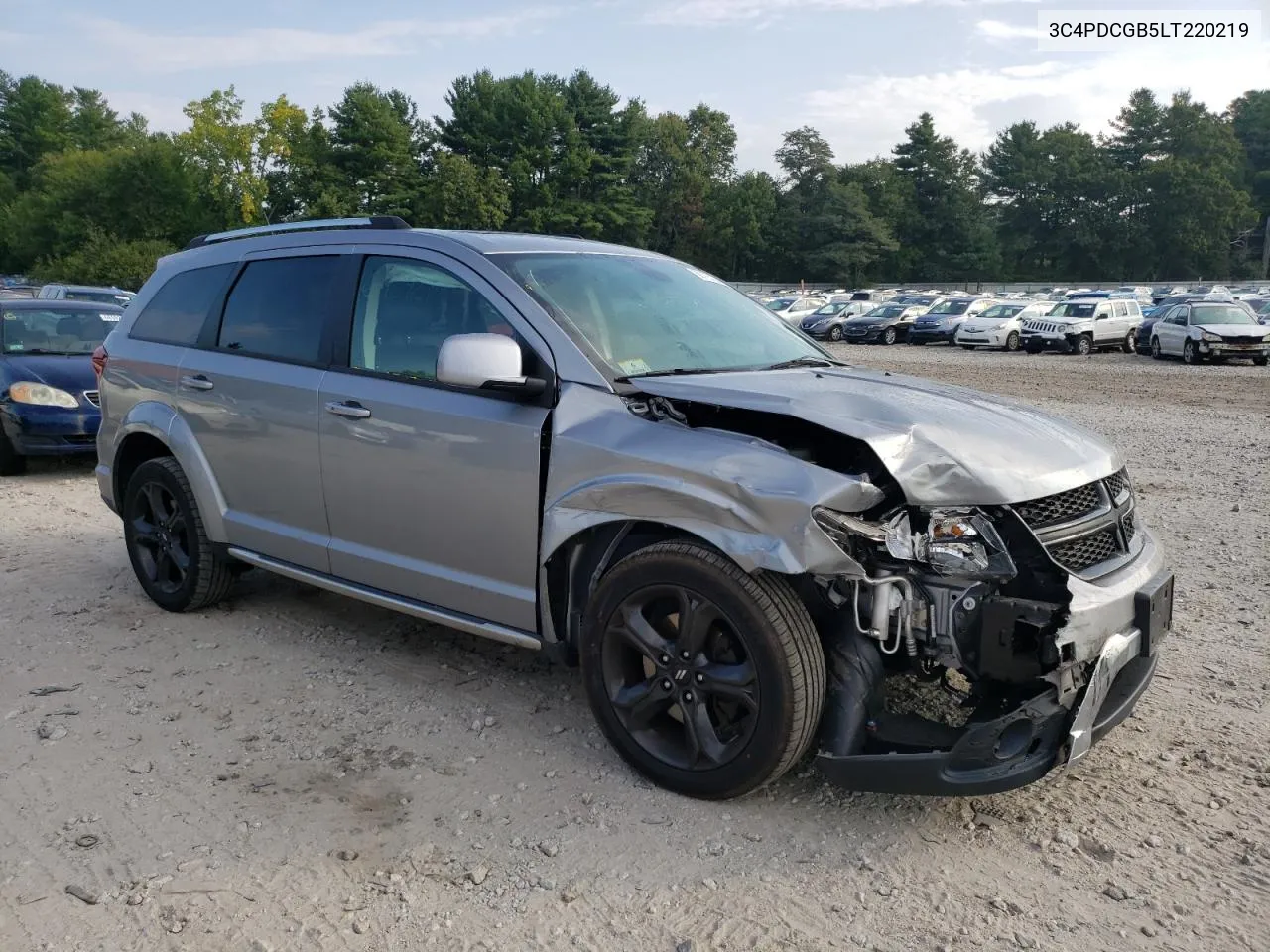 2020 Dodge Journey Crossroad VIN: 3C4PDCGB5LT220219 Lot: 68725154