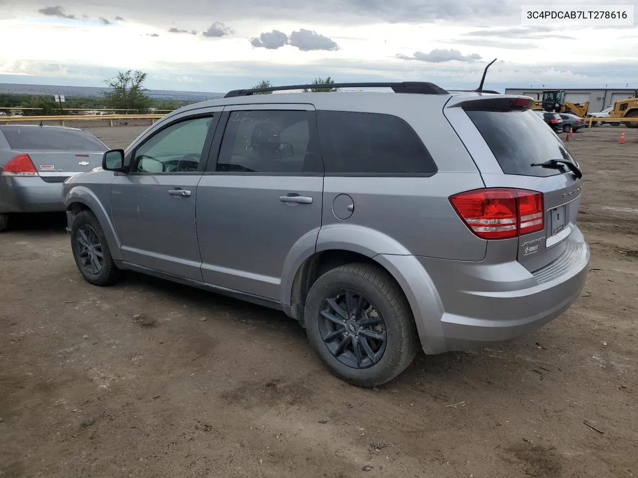 2020 Dodge Journey Se VIN: 3C4PDCAB7LT278616 Lot: 69116194