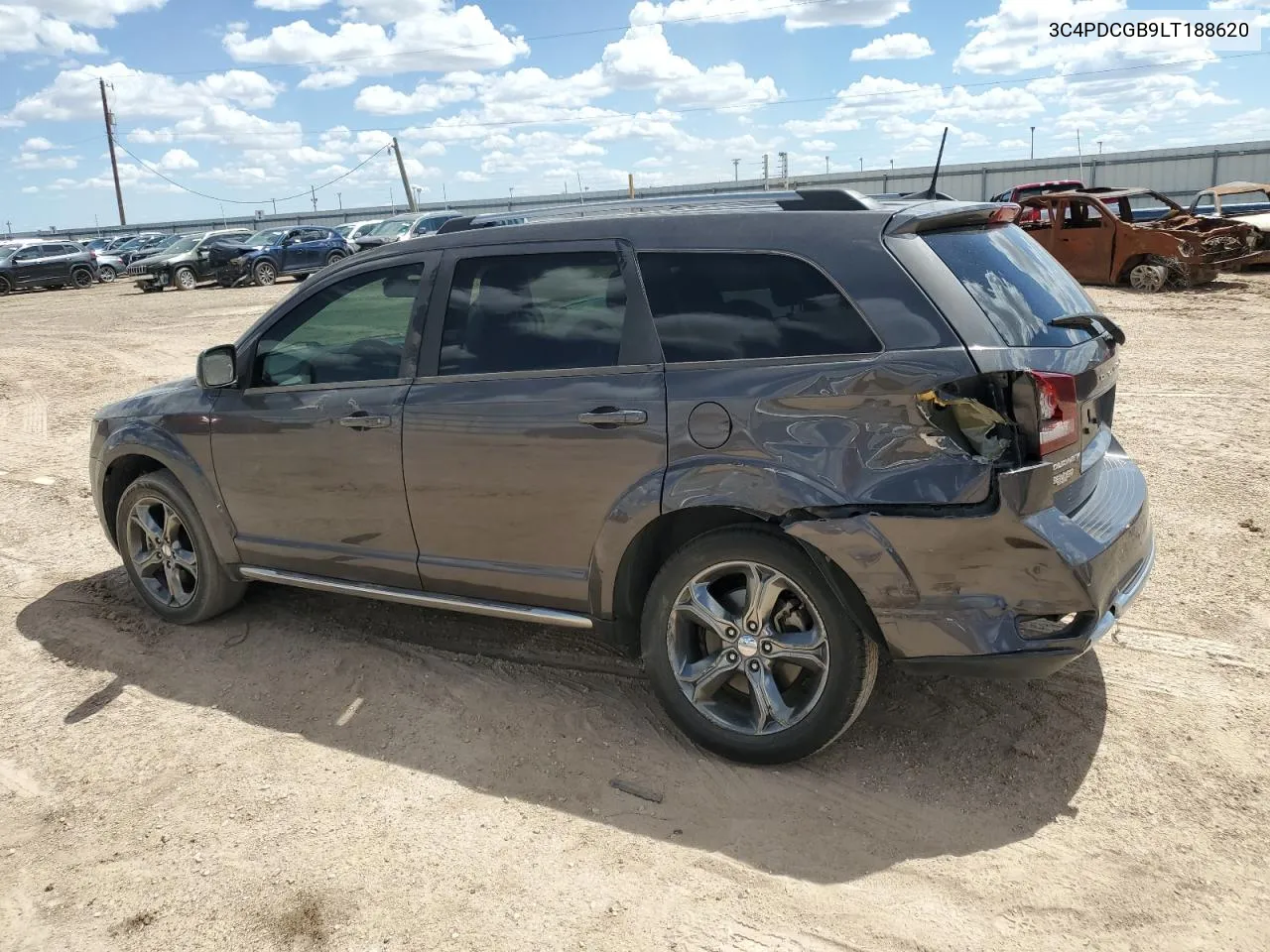 2020 Dodge Journey Crossroad VIN: 3C4PDCGB9LT188620 Lot: 69277454