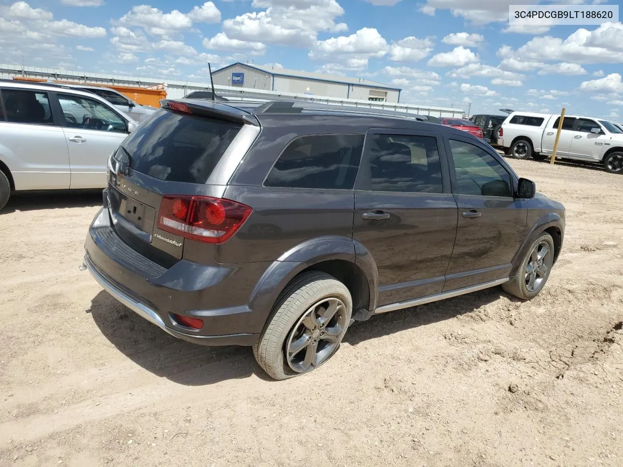 2020 Dodge Journey Crossroad VIN: 3C4PDCGB9LT188620 Lot: 69277454