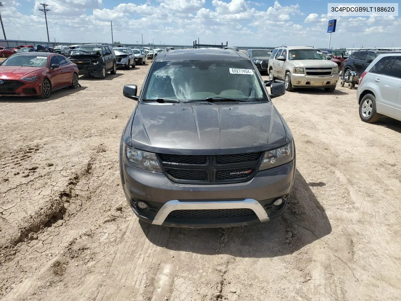 2020 Dodge Journey Crossroad VIN: 3C4PDCGB9LT188620 Lot: 69277454