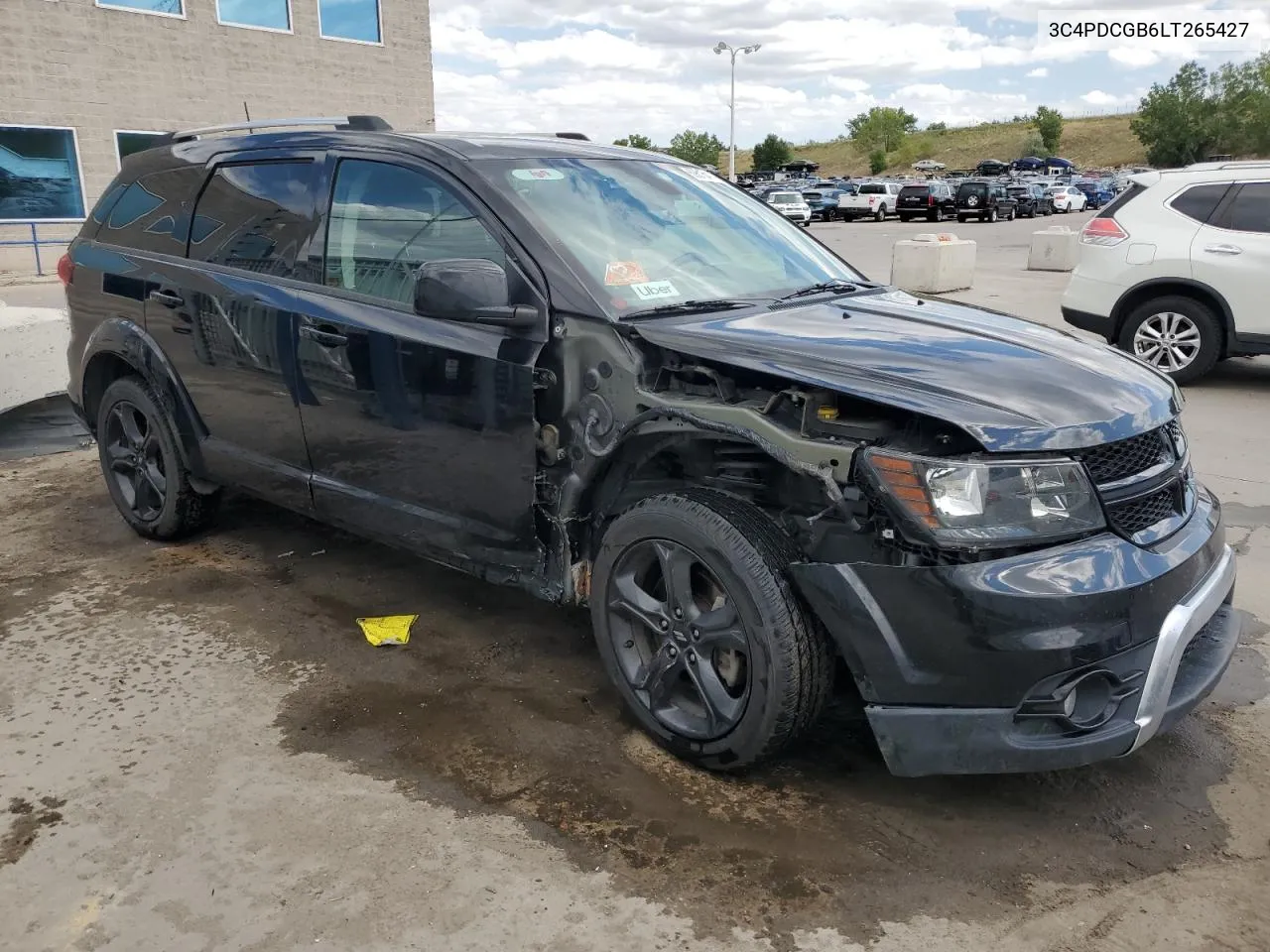 2020 Dodge Journey Crossroad VIN: 3C4PDCGB6LT265427 Lot: 69615414