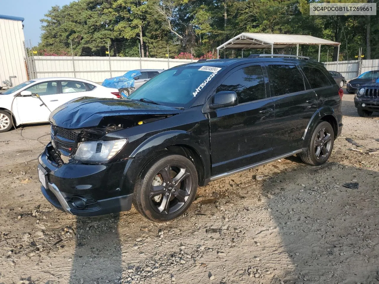 2020 Dodge Journey Crossroad VIN: 3C4PDCGB1LT269661 Lot: 69834934