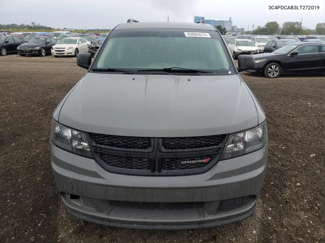 2020 Dodge Journey Se VIN: 3C4PDCAB3LT272019 Lot: 69884674