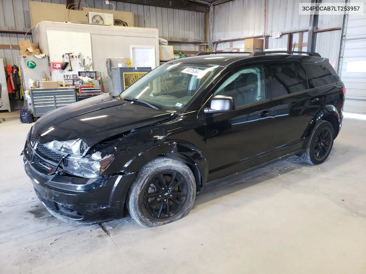 2020 Dodge Journey Se VIN: 3C4PDCAB7LT253957 Lot: 70076384