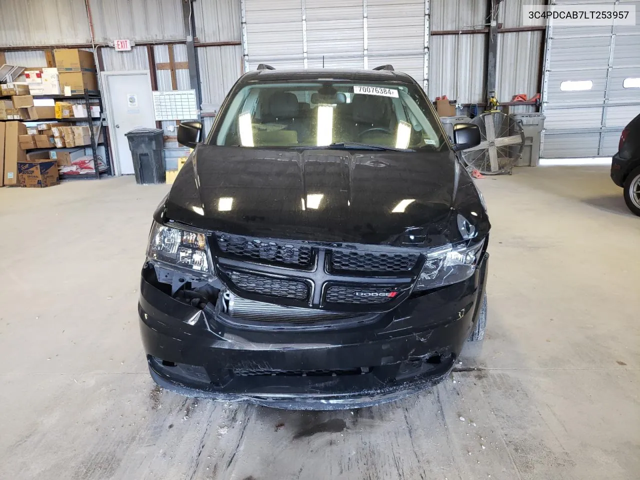 2020 Dodge Journey Se VIN: 3C4PDCAB7LT253957 Lot: 70076384