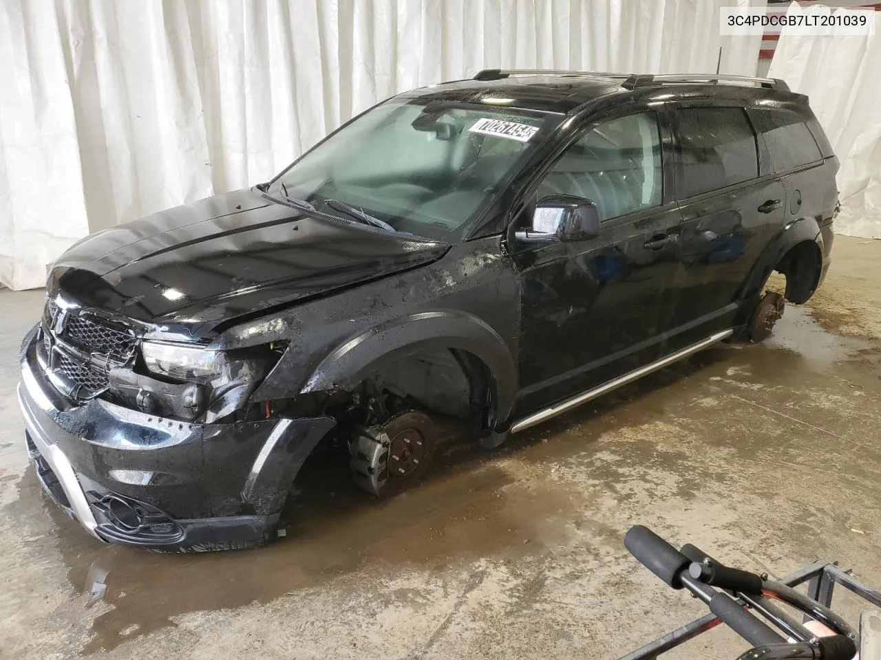 2020 Dodge Journey Crossroad VIN: 3C4PDCGB7LT201039 Lot: 70267454