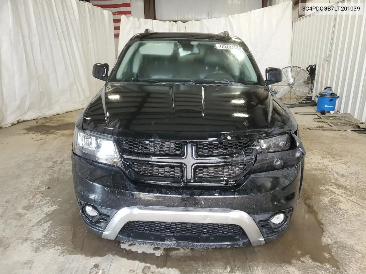 2020 Dodge Journey Crossroad VIN: 3C4PDCGB7LT201039 Lot: 70267454