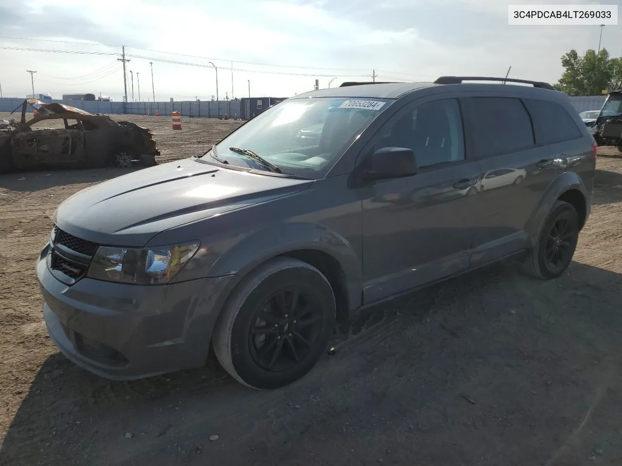 2020 Dodge Journey Se VIN: 3C4PDCAB4LT269033 Lot: 70653284