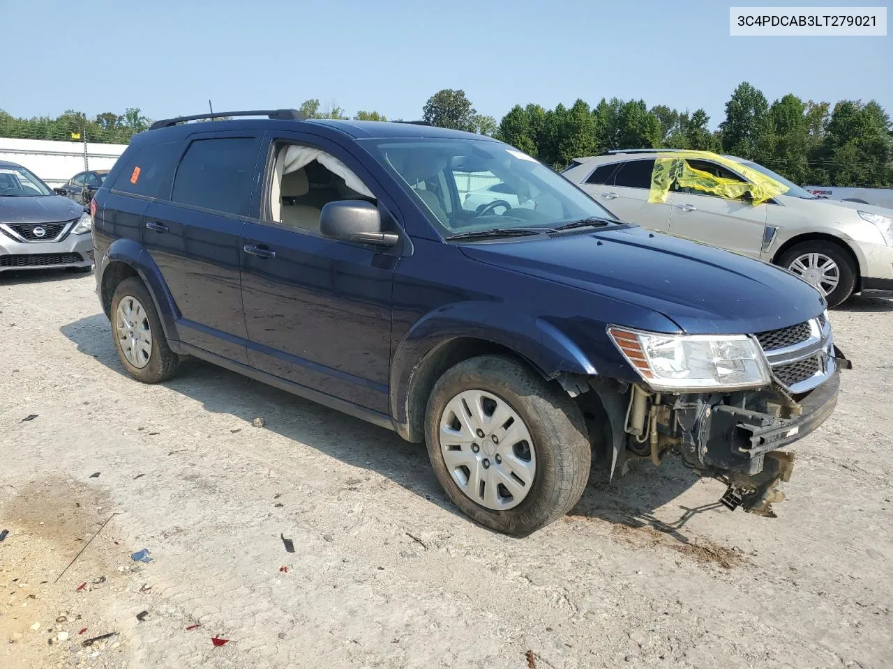 2020 Dodge Journey Se VIN: 3C4PDCAB3LT279021 Lot: 70832794